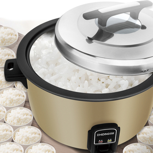 Kích Thước Thương Mại 3.6l Điện Đôi Bên Trong Nồi Dung Tích Lớn <span class=keywords><strong>4.2l</strong></span> Khách Sạn 30 Ly 55 Nhà Hàng Big Drum Nồi Cơm Điện - Product Image 3