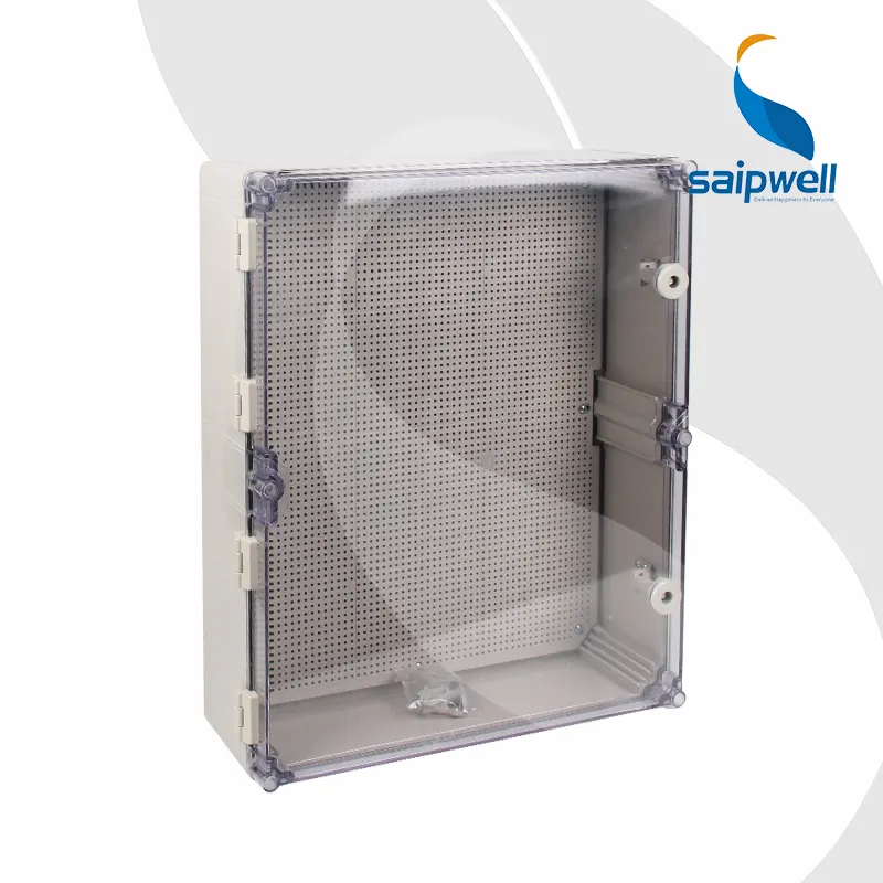 SAIPWELL/SAIP IP65 Sản Phẩm Bán Chạy Nhất 600x500x195 mét Điện Không Thấm Nước Rõ Ràng Nắp Nhựa Bảng Điều Khiển hộp