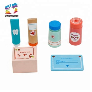Nouvelle arrivée enfants en <span class=keywords><strong>bois</strong></span> jouer au <span class=keywords><strong>docteur</strong></span> <span class=keywords><strong>kit</strong></span> avec médicale jouet W10D012B - Product Image 4
