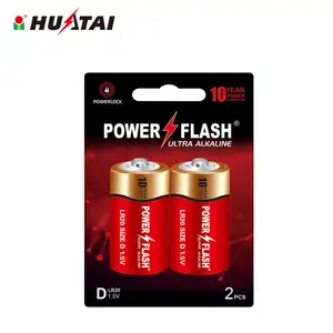 高品质 LR20/AM-1/D 尺寸 1.5 V 超碱性电池