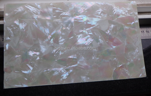 Белая Швабра в форме мозаики из перламутровой облицовки - Product Image 6