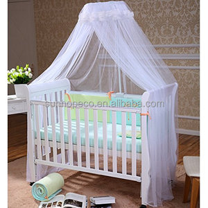 Zanzariera Conica Premium per Lettino, Baldacchino Circolare per Culla con Copertura Completa - Product Image 3