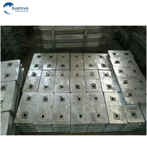 Bảo Vệ Cathodic Tàu Thân Anode Hy Sinh Kẽm Anode Cho Tàu Trong Nước Biển Và Nước Mặn - Product Image 3