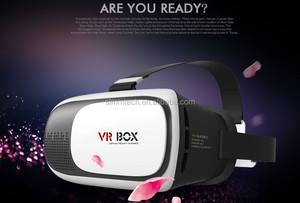 2016 google gafas CAJA 2.0 Versión 2 VR VR Gafas de Realidad Virtual Inteligente Ratón Inalámbrico <span class=keywords><strong>Bluetooth</strong></span> Gamepad - Product Image 1
