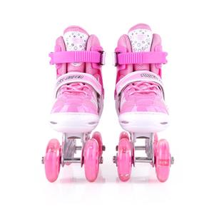 Papaison PU/PVC 4 bánh xe con lăn Giày trượt có thể điều chỉnh con lăn Inline Skate tốc độ Giày trượt - Product Image 2
