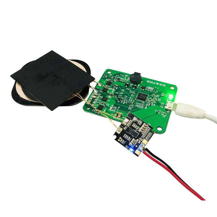 Можно настроить: беспроводной зарядный передатчик 15 Вт с одной катушкой и сертификатом Qi