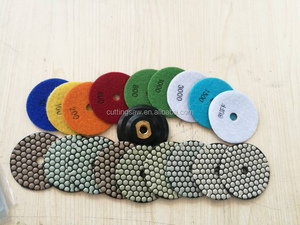 Almohadilla de pulido de resina XMGT de 4 ", grano personalizado OEM para piedra y mármol - Product Image 6