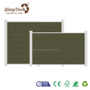 Mạnh Mẽ <span class=keywords><strong>Uv</strong></span> <span class=keywords><strong>Proof</strong></span> Thiết Kế Sáng Tạo Nhựa Wpc Vườn Hàng Rào - Product Image 6