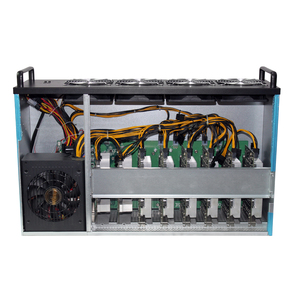 High Quality Computer Server Case 4u Gpu Chassis with 1600W Psu Support <strong>Rx570</strong> 8gpu Server Case - Product Image 3