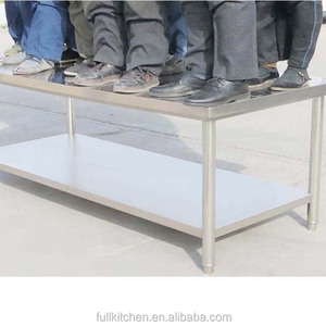 <span class=keywords><strong>Table</strong></span> de travail mobile en acier inoxydable, avec <span class=keywords><strong>roulettes</strong></span>, de haute qualité - Product Image 5