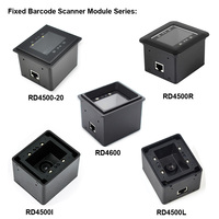 Lecteur de codes-barres matriciel RD4500 intégré, lecteur de codes QR, lecteur de codes-barres pour tourniquet, COM USB Stock