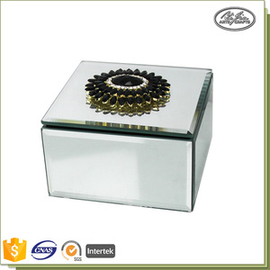 Hot Product Decor Glass Cajas Para Joyas Luxurious <strong>Mirror</strong> Jewelry <strong>Box</strong> - Product Image 2