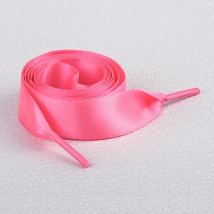 12 lacets de chaussures en <span class=keywords><strong>satin</strong></span> à la mode 100cm de long lacet de ruban plat chaîne de chaussures colorée - Product Image 5