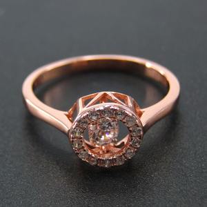 जेड शरीर के गहने मैक्सिकन सगाई जेड नृत्य हीरा जिक्रोन चांदी 925 अंगूठी - Product Image 4