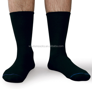 Wholesale <strong>Winter</strong> Office Sport Cotton <strong>Thick</strong> Anti Fungus Crew Army Green Black <strong>Socks</strong> - Product Image 1