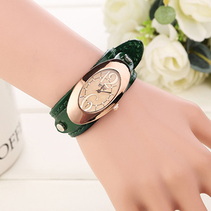 WJ-5282 สา<span class=keywords><strong>ย</strong></span>หนัง<span class=keywords><strong>แท้</strong></span> <span class=keywords><strong>นาฬิกา</strong></span>ข้อมือควอตซ์<span class=keywords><strong>ผู้หญิง</strong></span> ดีไซน์เรโทร เรียบง่า<span class=keywords><strong>ย</strong></span> สว<span class=keywords><strong>ย</strong></span>งาม มีเสน่ห์ - Product Image 3