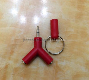 Téléphone portable 3.5mm <span class=keywords><strong>jack</strong></span> audio splitter <span class=keywords><strong>adaptateur</strong></span> pour samsung <span class=keywords><strong>iphone</strong></span> - Product Image 4