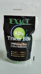 0,25g 6mm <span class=keywords><strong>balas</strong></span> <span class=keywords><strong>trazadoras</strong></span> para pistolas de aire de pellets 1 KG/bag - Product Image 2