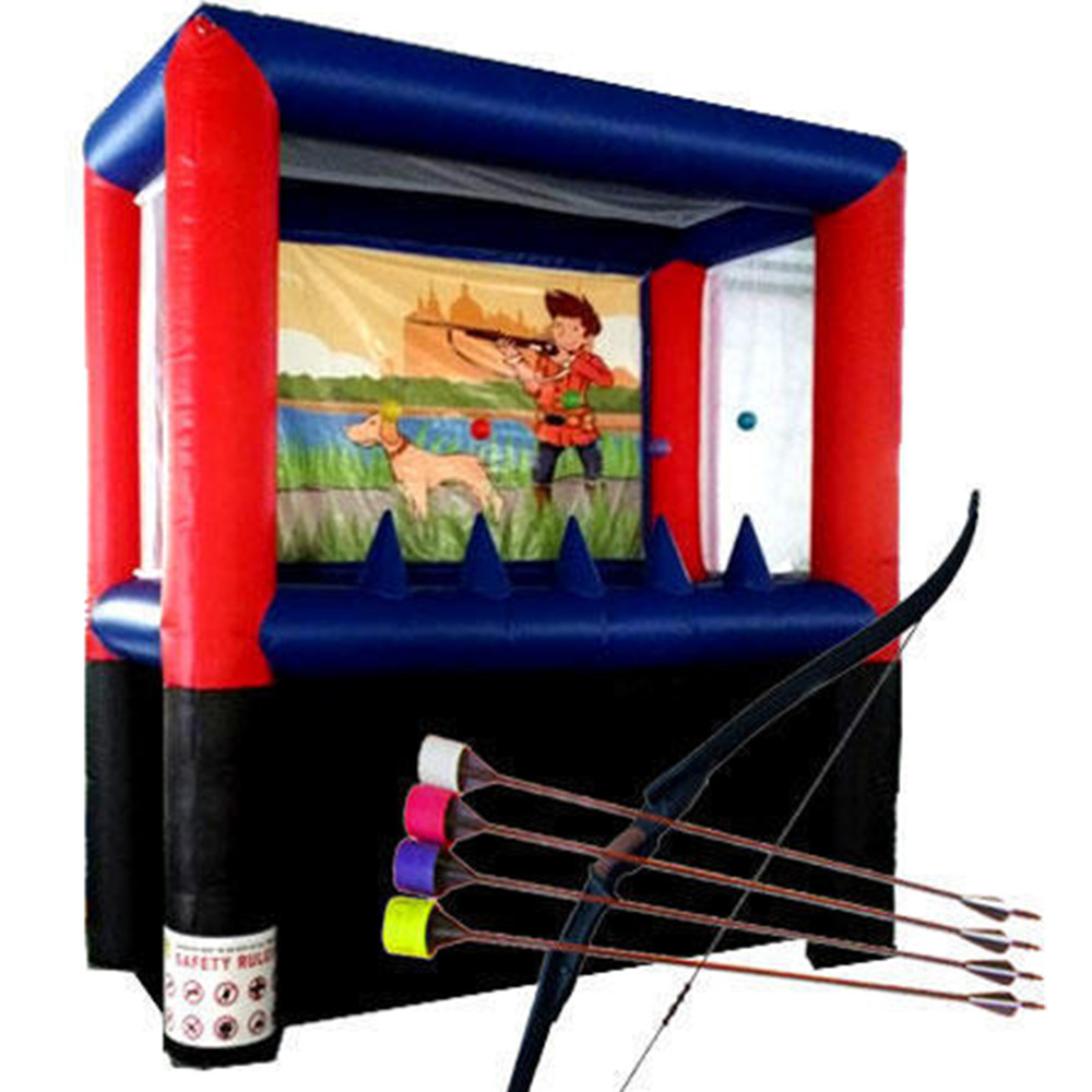 Стрельба игра надувные стрельба из лука hoverball для спортивных игр