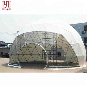 Yijin PVC 100 metros cuadrados gran cúpula casa carpa para la venta - Product Image 2