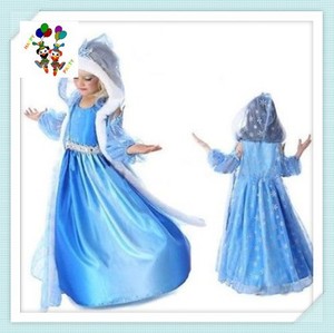 Disfraz <span class=keywords><strong>de</strong></span> Princesa para Niñas, Económico, con Capucha, para Fiestas y Cine, HPC-0548 - Product Image 2