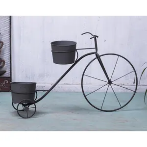 American style garden decoration prop restore ancient ways home soft decoration archaize craft place piece iron bicycle frame