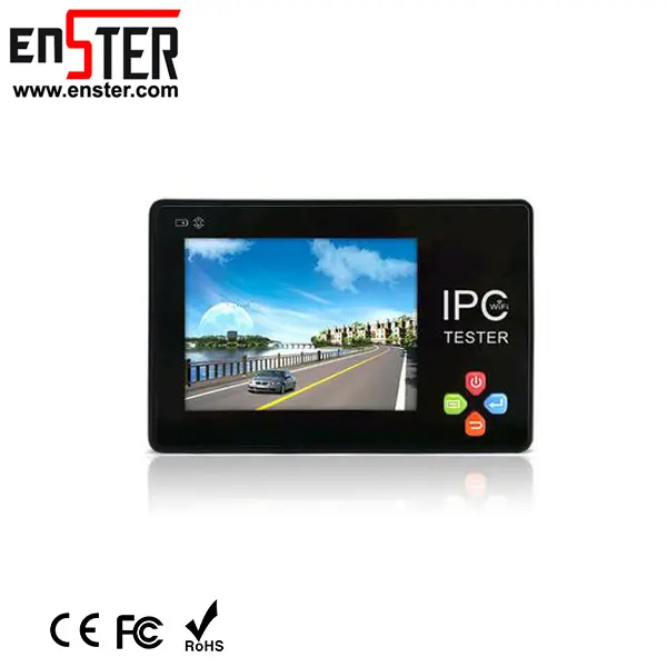 Portable cctv IP camera tester monitor