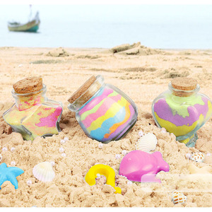 Mini jouet éducatif pour enfant, en forme de lune, art de sable magique, hydrophobe, vente de jouets, air - Product Image 5