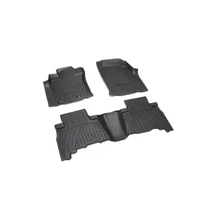 Factory direct sales universal waterproof rubber korean car mat