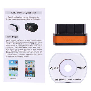 Lettore di Codici OBDII Vgate ELM 327 Originale 2018 Mini <span class=keywords><strong>Scanner</strong></span> OBD2 Strumento Diagnostico per Auto con Garanzia di 12 Mesi Modelli Equipaggiati Icar <span class=keywords><strong>2</strong></span> - Product Image 3