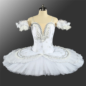 2019 Performance del nuovo anno fatto a mano piccolo MOQ 1 pezzo di cigno bianco Performance di balletto <span class=keywords><strong>tutù</strong></span> per <span class=keywords><strong>le</strong></span> ragazze - Product Image 4