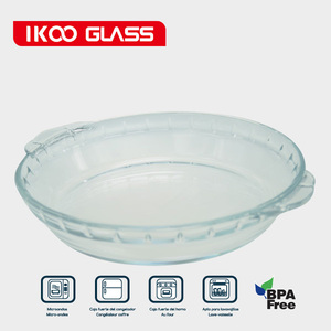 7 " rond <span class=keywords><strong>pyrex</strong></span> verre plat de cuisson pour de cuisson <span class=keywords><strong>tarte</strong></span> et pizza - Product Image 1