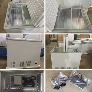 Sollid <span class=keywords><strong>Double</strong></span> <span class=keywords><strong>Porte</strong></span> Dc Et Réfrigérateur Solaire Congélateur Coffre Congélateur De Crème Glacée - Product Image 4