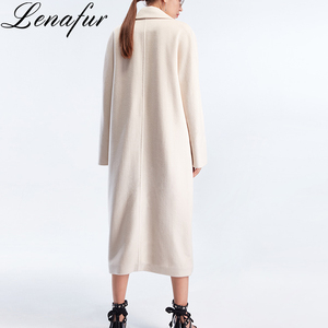 <span class=keywords><strong>Abrigo</strong></span> holgado <span class=keywords><strong>de</strong></span> lana y Cachemira con doble botonadura y mangas tipo kimono con silueta italiana - Product Image 6