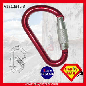 Triple Twist 25KN Aluminum Carabiner - Product Image 6