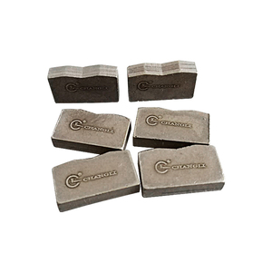 350mm/2000mm 4 pulgadas molienda de piedra de corte de concreto reforzado Segmento de diamantes para el mercado de la India - Product Image 4