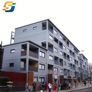 Aço Pré-fabricado Construção Low Cost Prefab Estrutura De Aço Quadro Multi-Story Construção Construção Para Armazém - Product Image 4