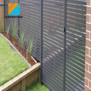 Jardín moderno de aluminio al aire libre vallas portátiles - Product Image 5