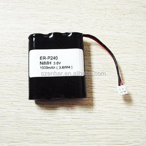 맞춤형 니켈 금속 수 소화물 배터리 (Ni-MH) 3.6v Ni-Mh 1000mAh 무선 전화 배터리 팩 - Product Image 1