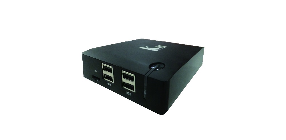 KIII 1080 P 4 K HD Smart TV BOX con Mando a distancia, Android 5.1 caja kiii S905 Amlogic Quad Core 2.0 GHz android