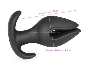 <span class=keywords><strong>Soft</strong></span> Silicone V Port Plug di estensione anale giocattoli erotici apertura Butt Plug anale espandi Speculum massaggio alla prostata - Product Image 3
