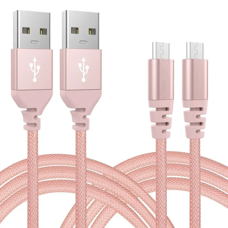 2018 Phones mobile 2.4A type c data cabke for huawei p10, fish- net braided custom usb charger cables