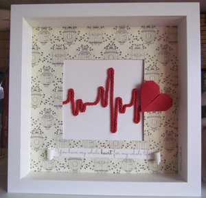 Chất lượng cao handmade <span class=keywords><strong>3D</strong></span> TREO bóng sâu hộp bán buôn hiển thị khung ảnh cho chân dung chủ đề - Product Image 5