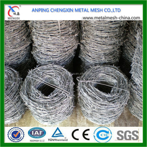 Mejor precio <span class=keywords><strong>de</strong></span> la alta calidad del <span class=keywords><strong>alambre</strong></span> <span class=keywords><strong>de</strong></span> púas <span class=keywords><strong>de</strong></span> peso <span class=keywords><strong>por</strong></span> metro - Product Image 1