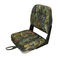 Siège de bateau à dossier bas pliable, accessoires pour la pêche et la chasse