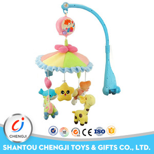 Respetuoso Del Medio Ambiente al por mayor del bebé de la felpa <span class=keywords><strong>musical</strong></span> móvil de juguete personalizado - Product Image 3