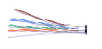 UTP CAT 6 LAN CABLE de 4 pares 23AWG al aire libre CABLE UTP
