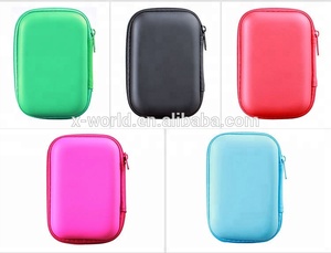 Étui pour écouteurs en EVA à fermeture éclair, <span class=keywords><strong>coque</strong></span> rigide, logo personnalisé, cadeau promotionnel le moins cher - Product Image 6