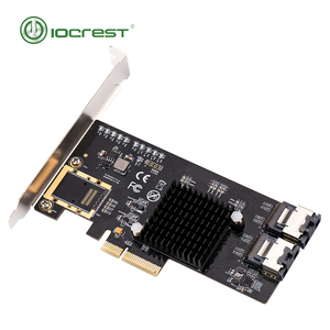 IOCREST tốc độ đầy đủ PCIe để 8 Cổng nội bộ <span class=keywords><strong>SATA</strong></span> 6g ssd Với SFF8087 thẻ với Mini SAS để <span class=keywords><strong>SATA</strong></span> cáp - Product Image 3