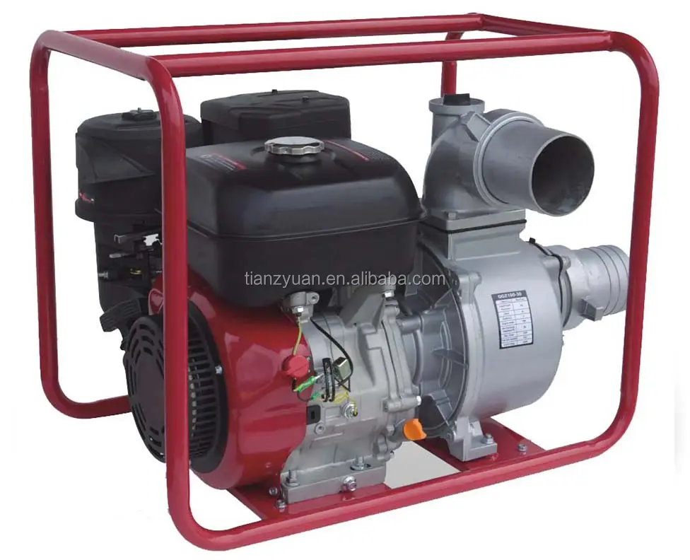 3 inch self-priming water pump driven by gasoline engine 168F(6.5Hp)